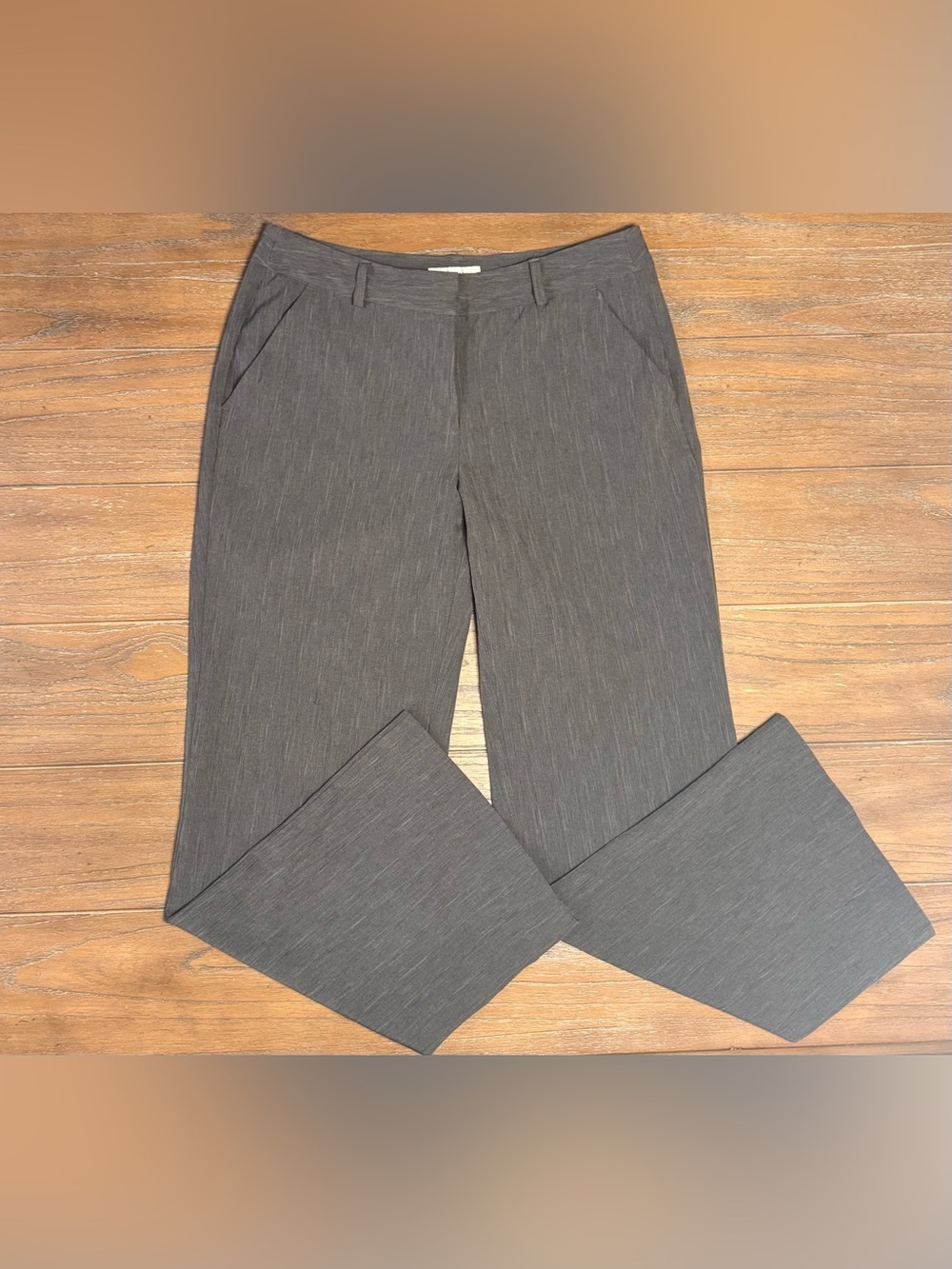 JohnPaulRichard Charcoal Pinstripe Dress Pants